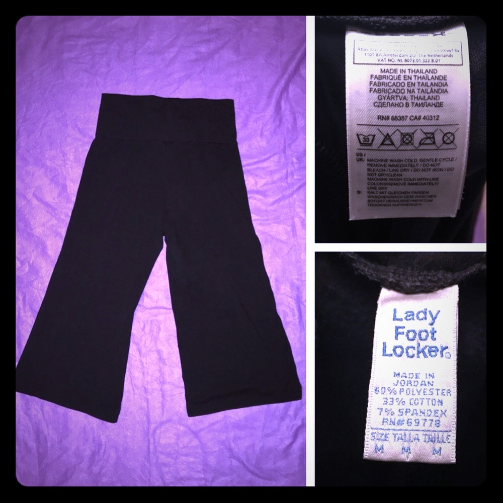 Black Yoga Capris